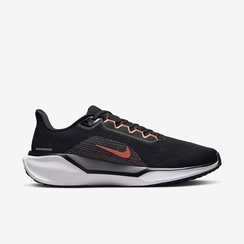 Nike Pegasus 41, Negro/Lt Wild Mango-Gris Frío-Blanco, hi-res