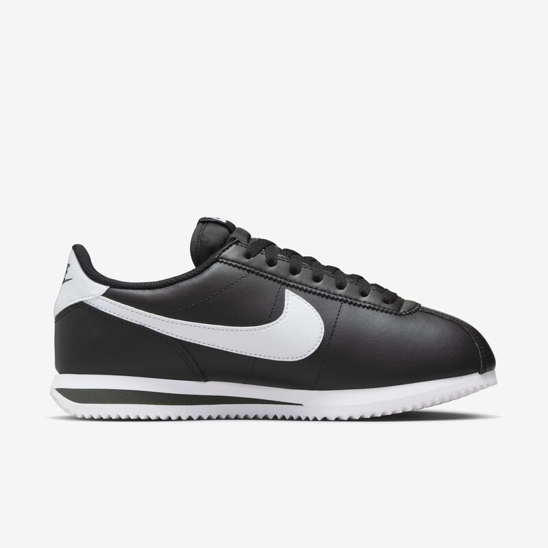 Nike Cortez Leather, Negro/Blanco, hi-res