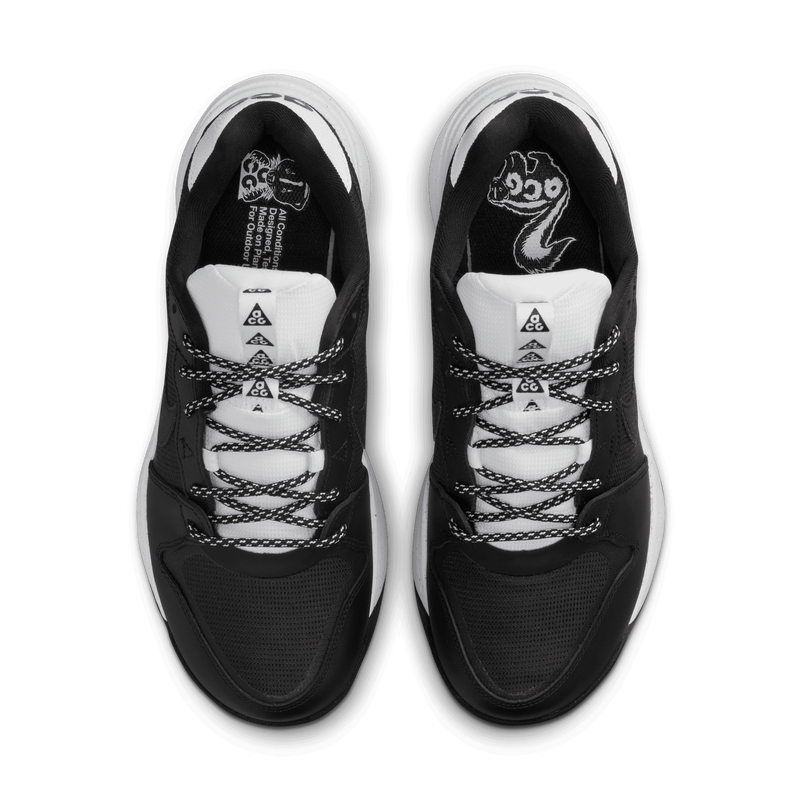 Nike ACG Lowcate, Negro/Negro/Blanco, hi-res