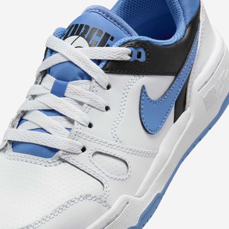 Nike Full Force Low, Blanco/Negro/Polar, hi-res