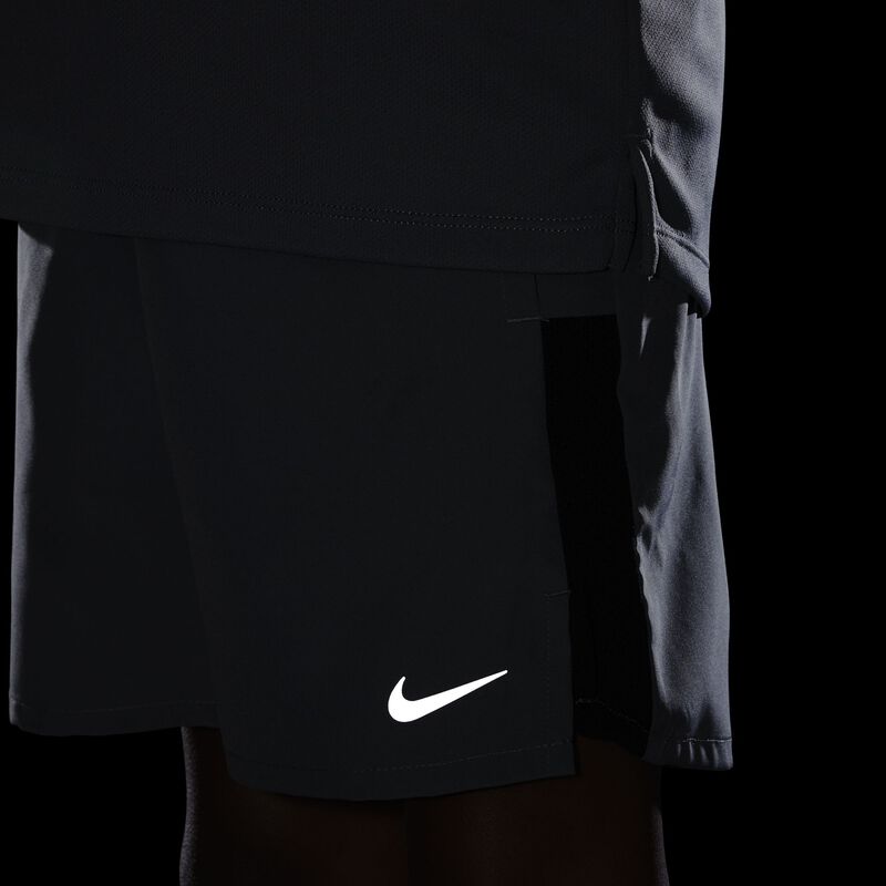 Nike Dri-FIT Challenger, Gris humo/Negro, hi-res