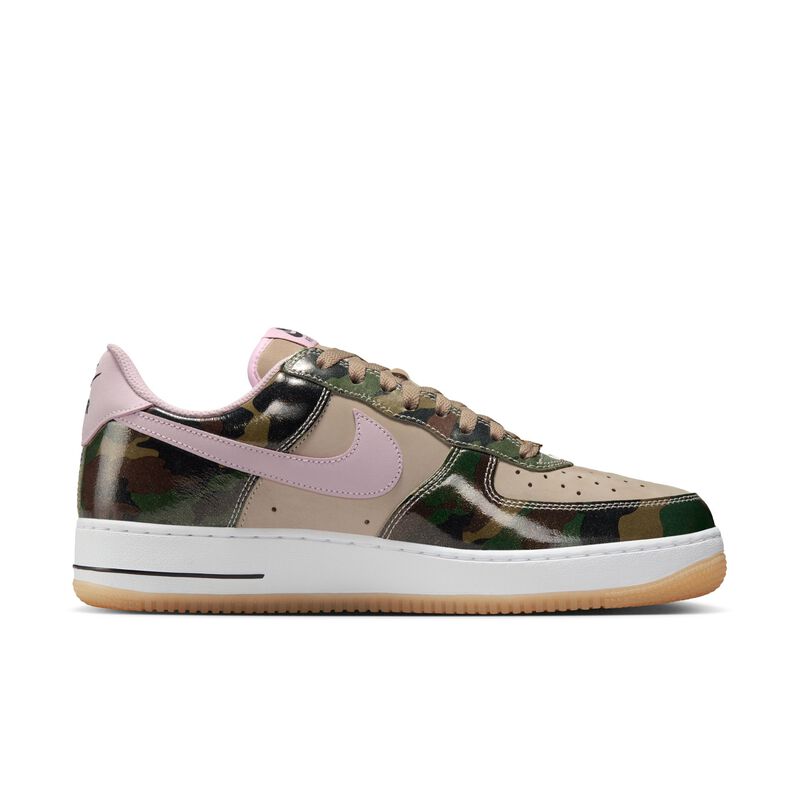 Nike Air Force 1 Low Retro, Desierto Caqui/Rosa Espuma-Negro-Blanco, hi-res