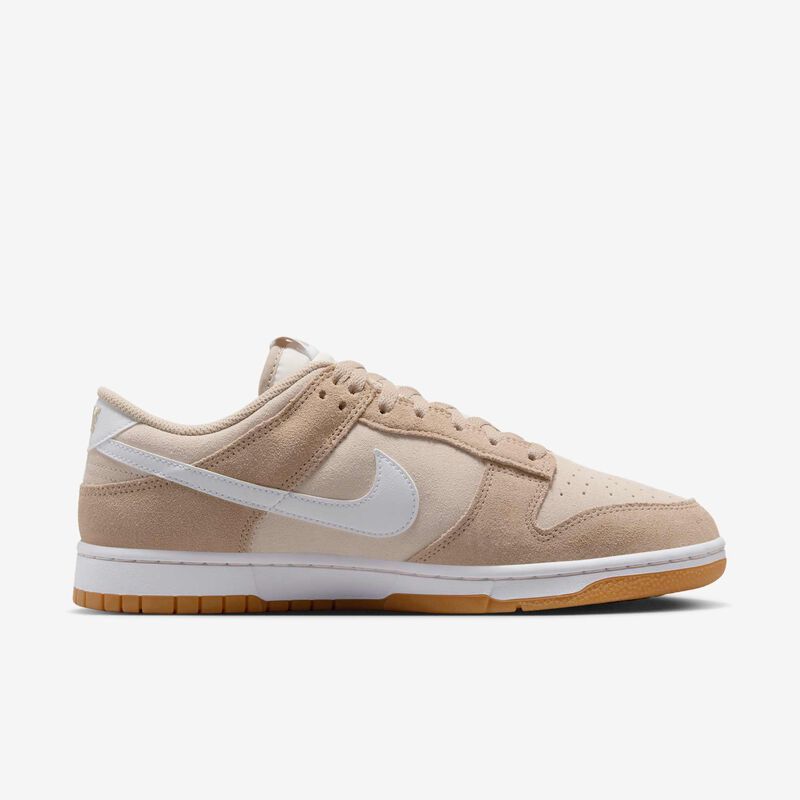 Nike Dunk Low Retro SE, Marfil Pálido/Marrón Verdoso Claro/Marrón Claro Goma/Blanco, hi-res