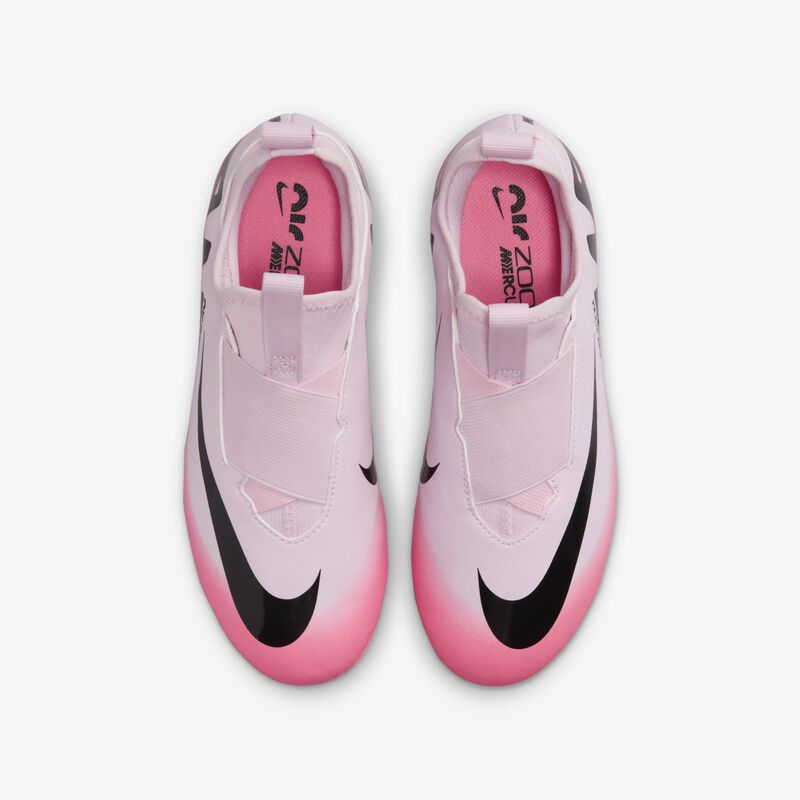 Nike Jr. Zoom Mercurial Vapor 15 Academy MG, Espuma Rosa /Negro, hi-res