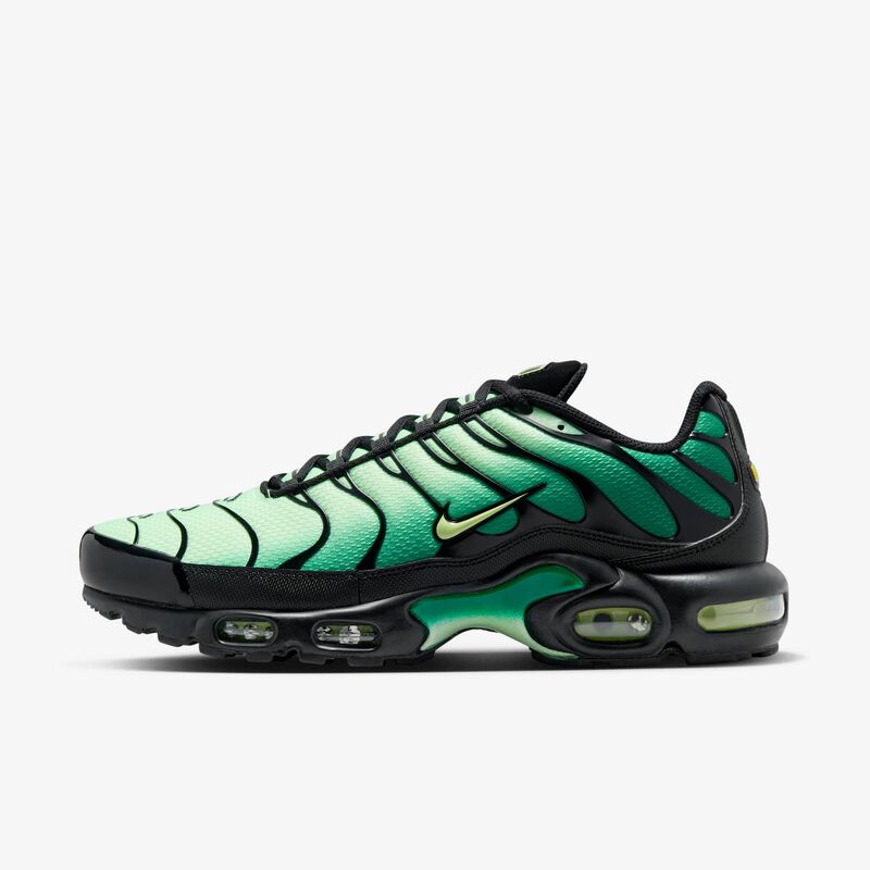 Nike Air Max Plus, Verde Vapor/Malaquita/Negro/Toque De Limón Claro, hi-res