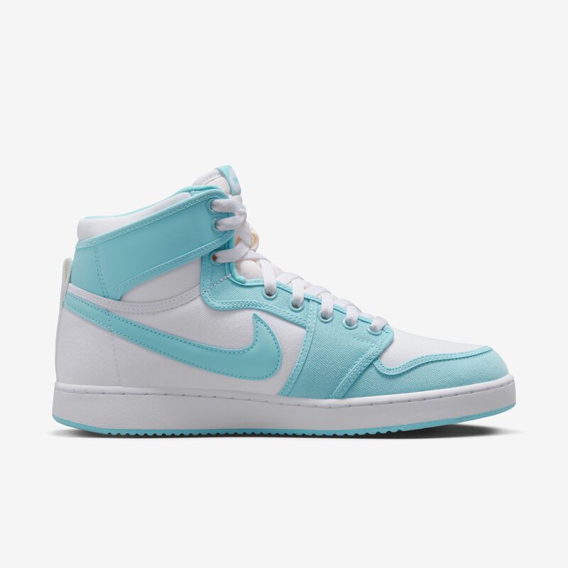 Jordan 1 KO, Aqua blanqueado/Blanco, hi-res