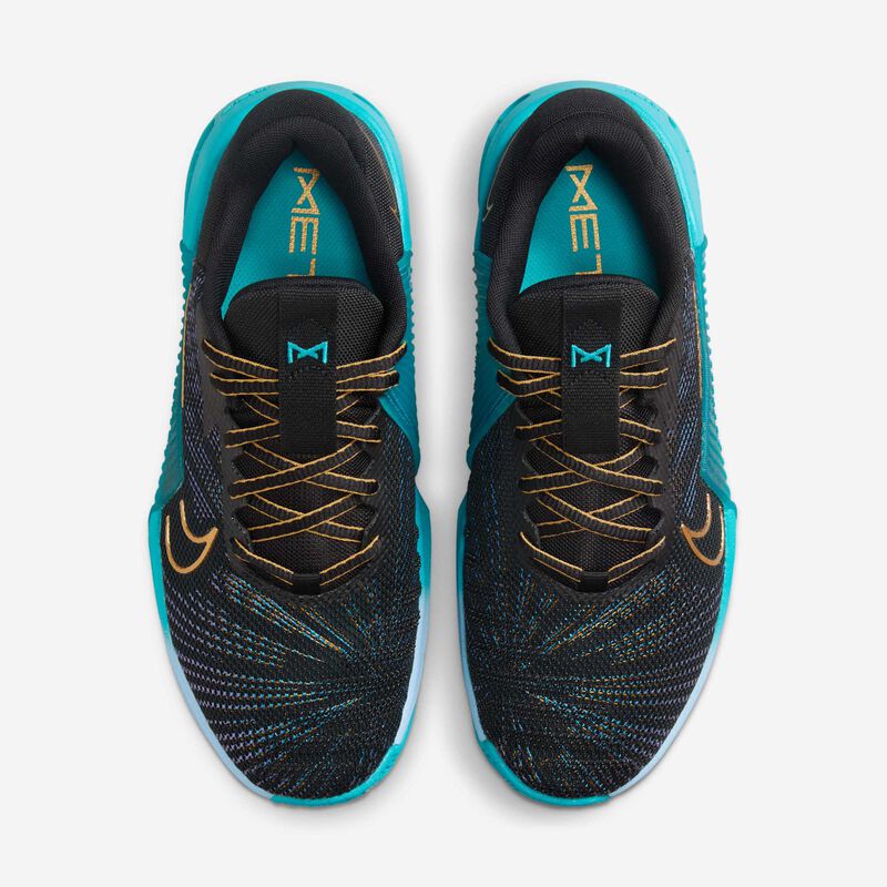 Nike Metcon 9 AMP, Negro/Cactus Polvoriento/Azul Psíquico/Negro, hi-res