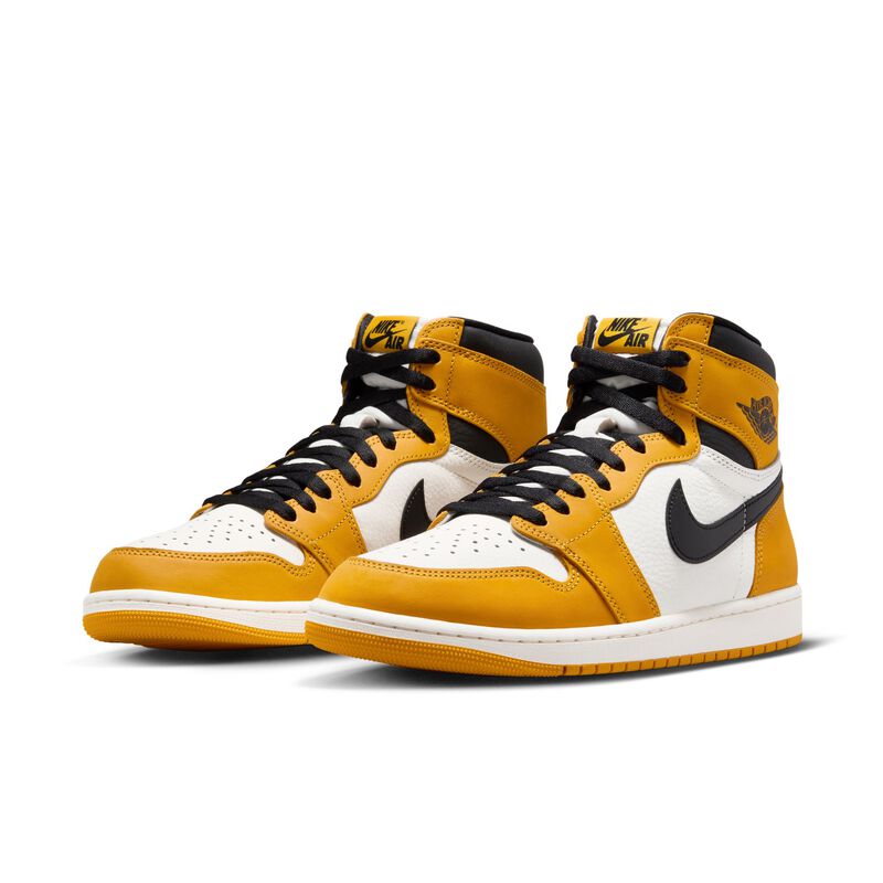 Air Jordan 1 Retro High OG, Amarillo ocre/Vela/Negro, hi-res