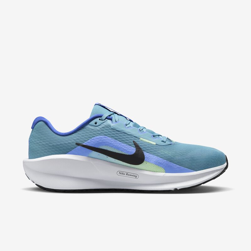 Nike Downshifter 13, Denim Turquesa/Negro-Pulso Royal-Verde Vapor, hi-res