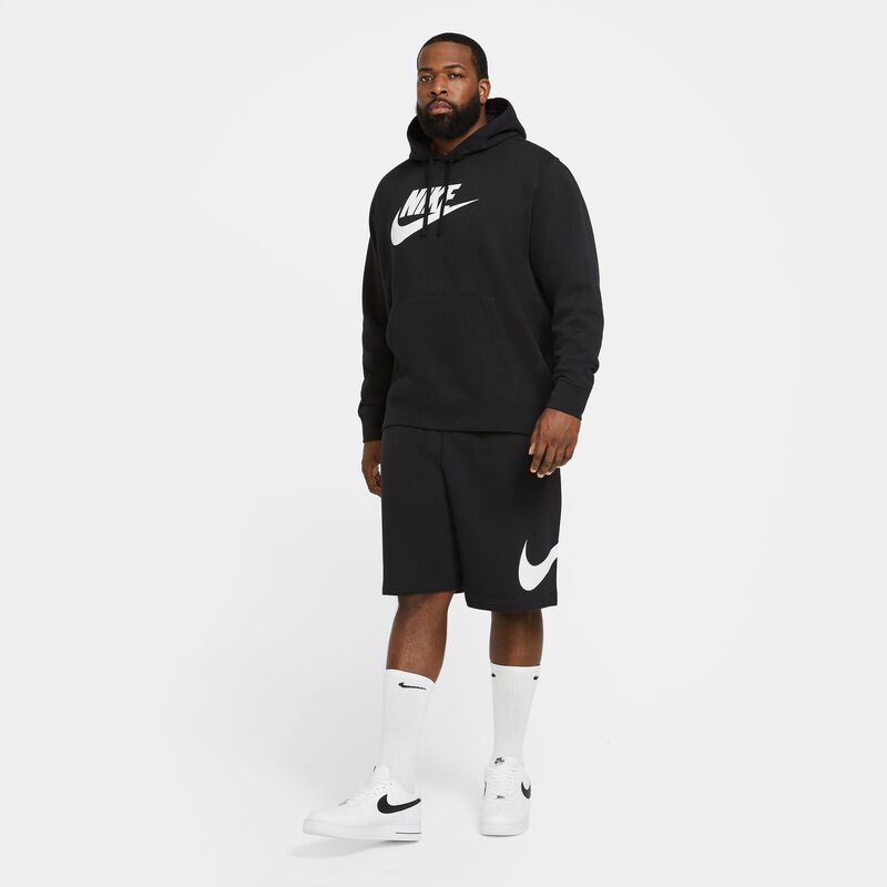 Nike Sportswear Club Fleece, Negro/Negro/Blanco, hi-res