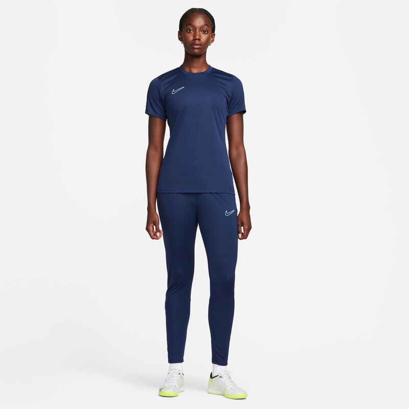 Nike DriFIT Academy, Azul marino medianoche/Negro/Hiperturquesa, hi-res