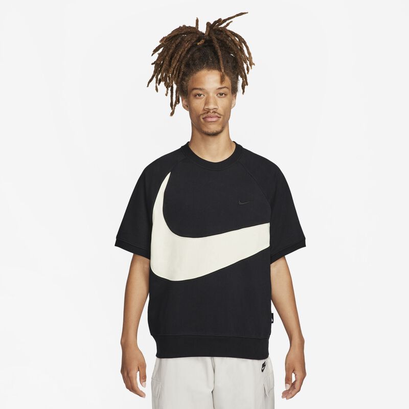 Nike Sportswear Swoosh, Negro/Leche de Coco/Negro, hi-res