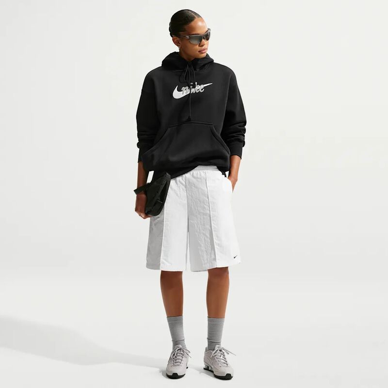 Polera Nike Sportswear Phoenix Fleece, Negro, hi-res