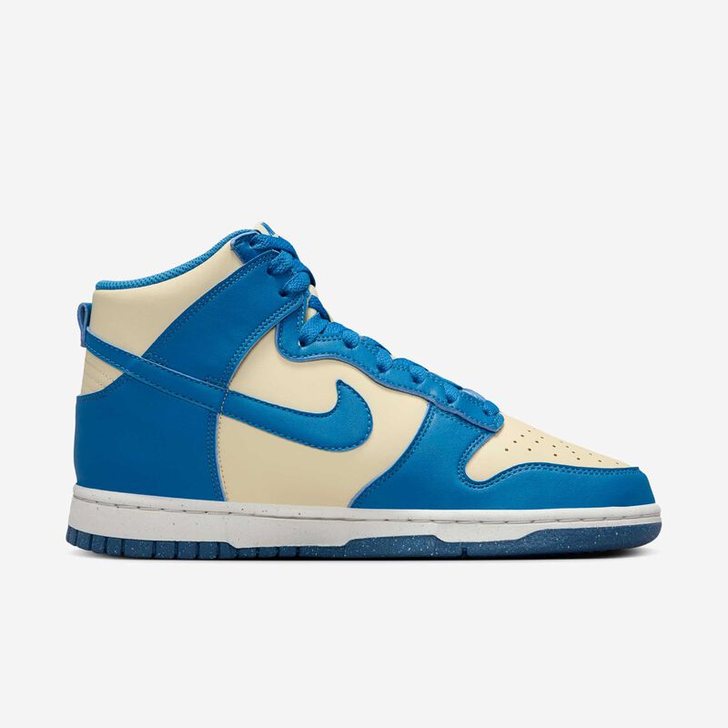 Nike Dunk High Next Nature, Caqui Claro/Tinte Platino/Estrella Azul, hi-res