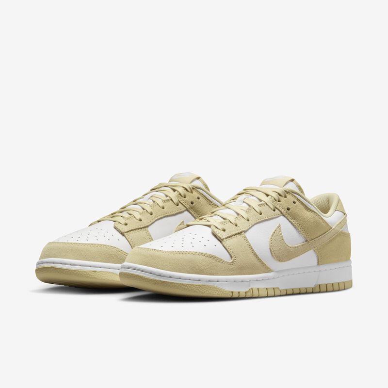 Nike Dunk Low Retro, Blanco/Equipo Dorado/Blanco, hi-res