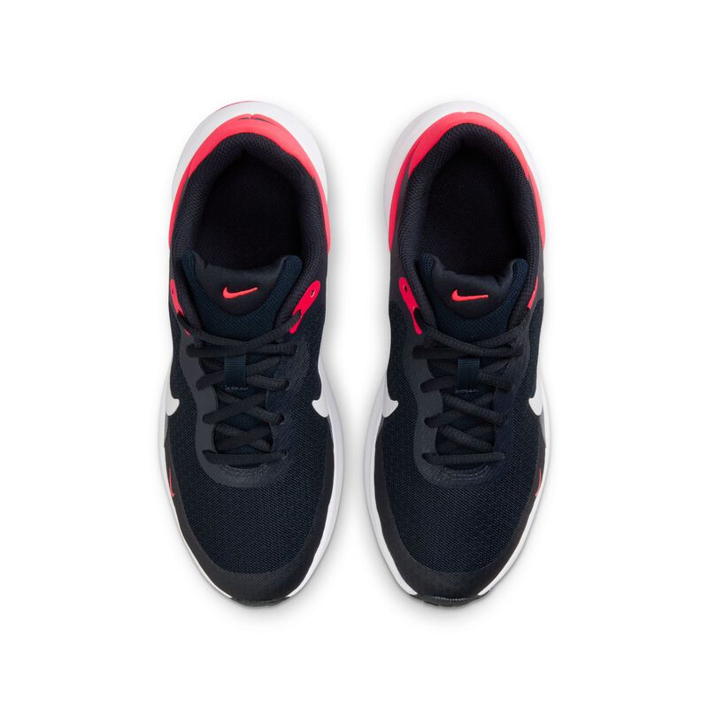 Nike Revolution 7, Obsidiana oscuro/Carmesí brillante/Negro/Blanco, hi-res