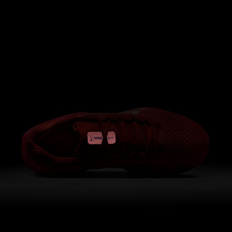 Nike Winflo 11, Rojo Picante/Hiperrosa/Azul Carrera/Marfil Pálido, hi-res