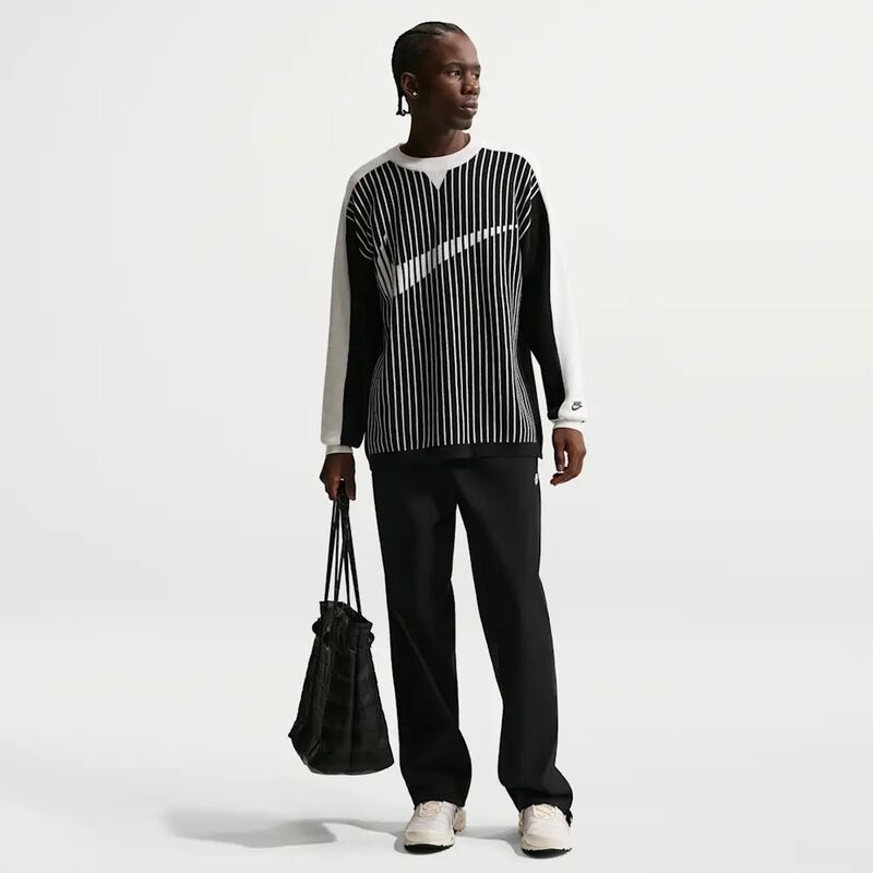 Polera Nike Sportswear Club, Negro, hi-res