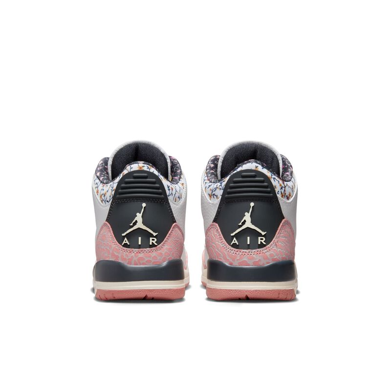 Air Jordan 3 Retro, Blanco/Polvo De Estrellas Rojas/Vela/Antracita, hi-res