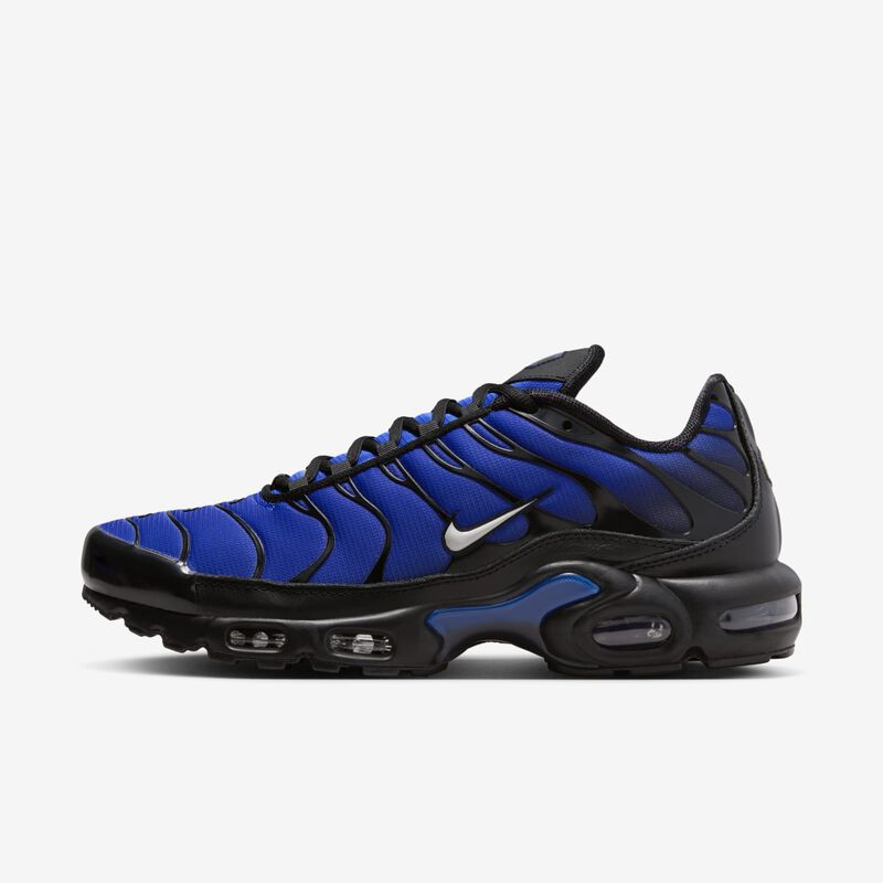 Nike Air Max Plus Premium, Negro/Azul Carrera/Obsidiana/Fantasma, hi-res