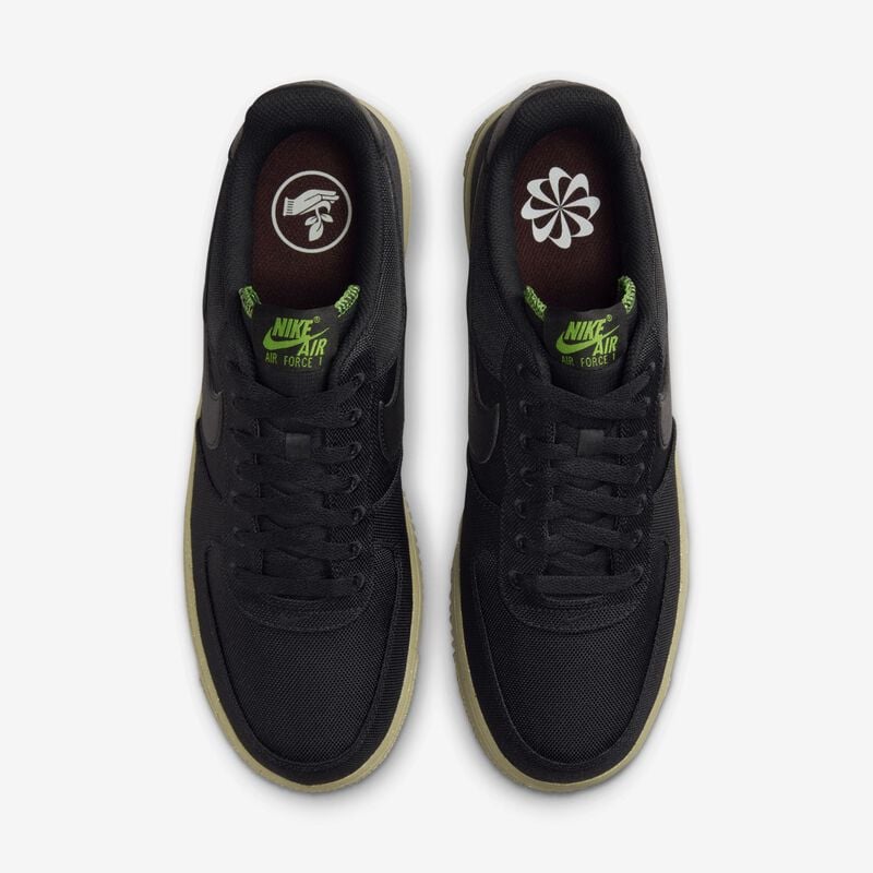 Nike Air Force 1 '07 LV8, Negro/Negro-Olivo Neutro-Clorofila, hi-res