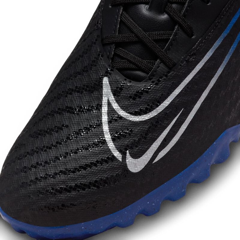 Nike Phantom GX Academy TF, Negro/Cromo-Hiper real, hi-res
