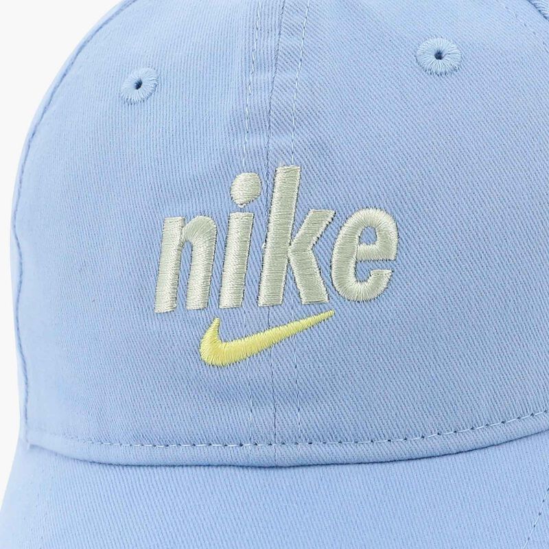 Nike Multi Logo Curved Brim Cap, Dicha de cobalto/Hueso Ligero, hi-res