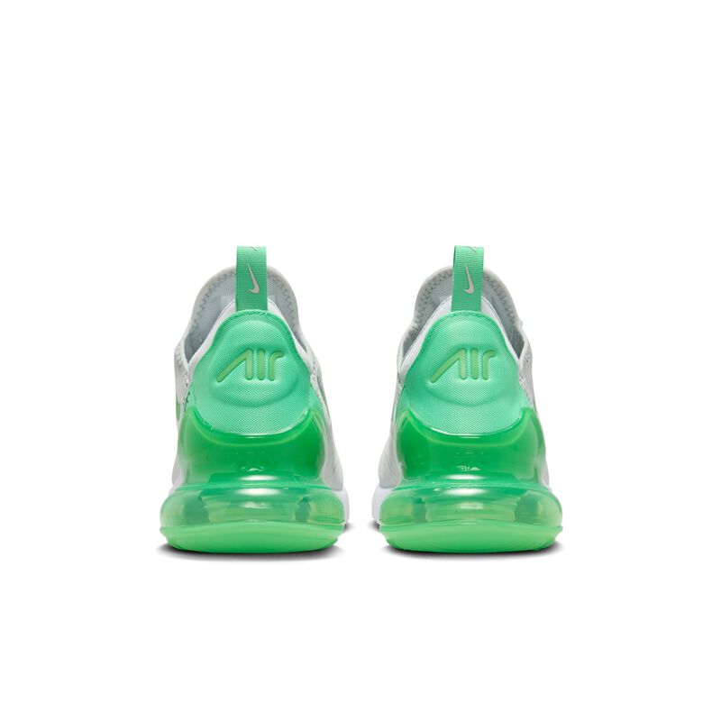 Nike Air Max 270, Plata Claro/Verde Shock-Negro-Blanco, hi-res