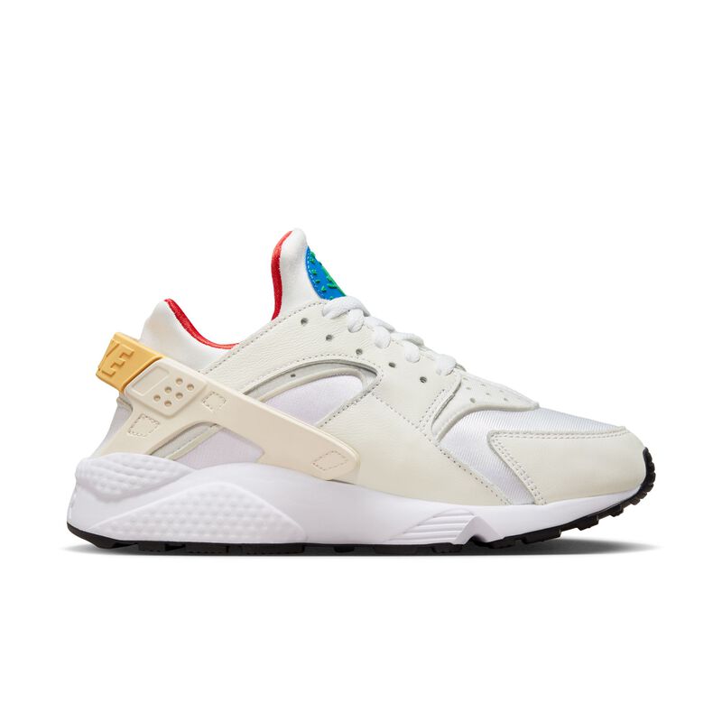 Nike Air Huarache, Blanco/Oro topacio/Juego Real/Estadio Verde, hi-res