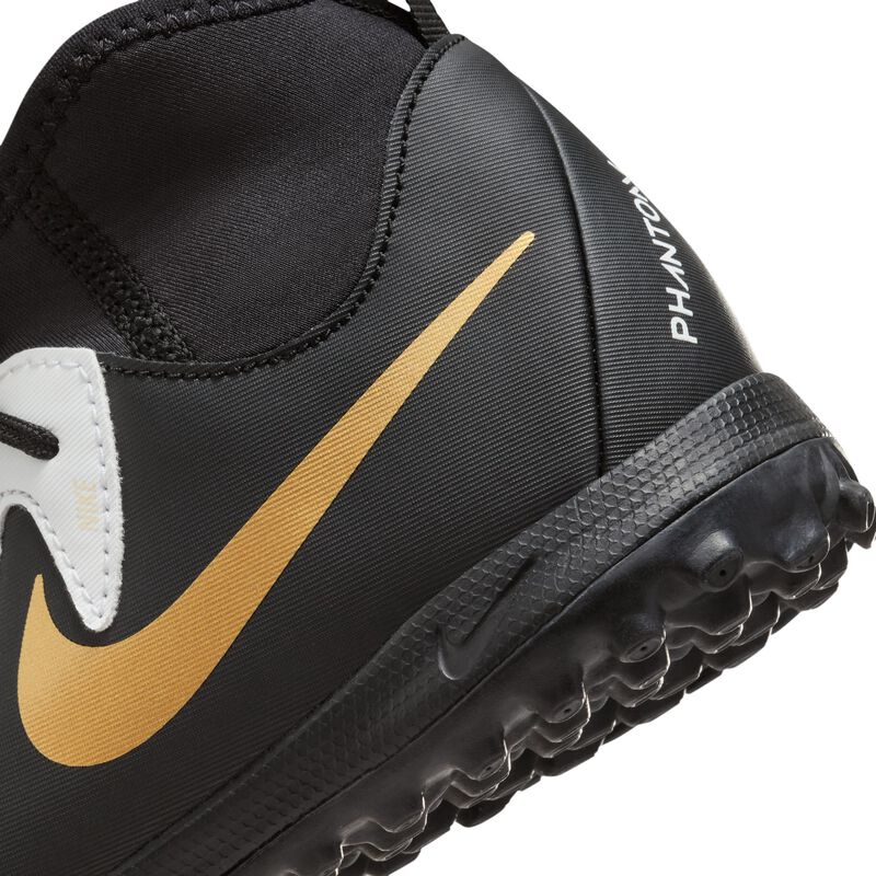 Nike Jr. Phantom Luna 2 Academy, Blanco/Moneda De Oro Metálico/Negro, hi-res