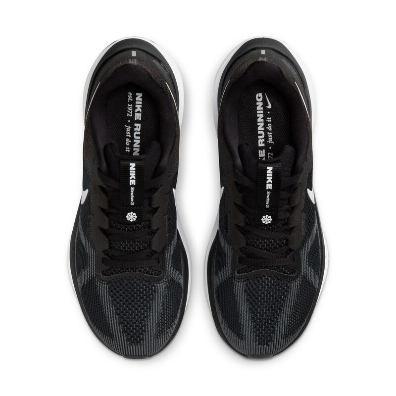 Nike Structure 25, Negro/Gris humo oscuro/Blanco, hi-res