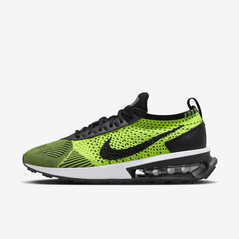 Nike Air Max Flyknit Racer, Voltios/Blanco/Secoya/Negro, hi-res