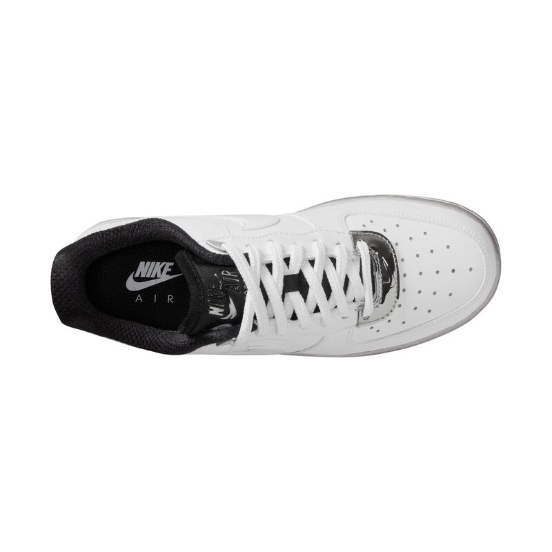 Nike Air Force 1 '07 SE, Blanco/Plata metalizado/Negro/Blanco, hi-res