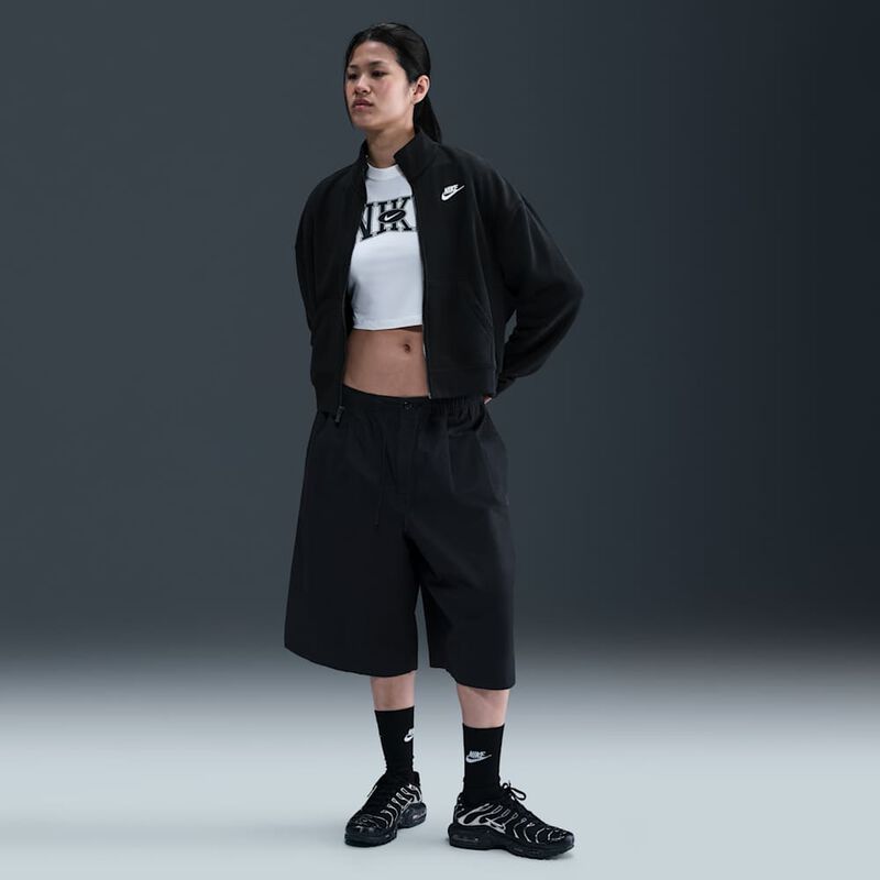 Nike Sportswear Club Fleece, Negro/Blanco, hi-res