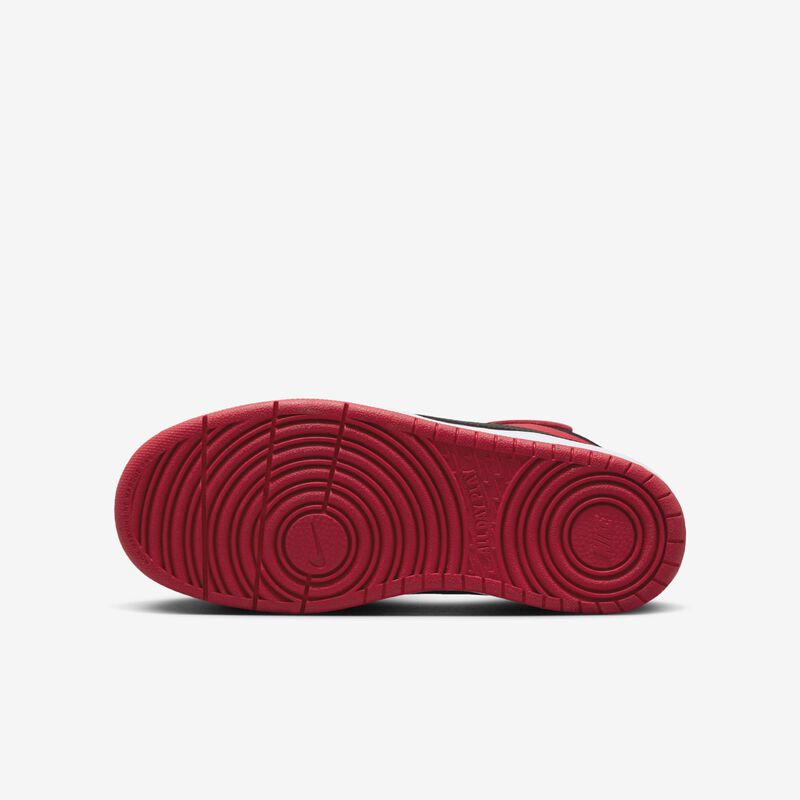 Nike Court Borough Mid 2, Rojo Universitario/Blanco/Negro, hi-res