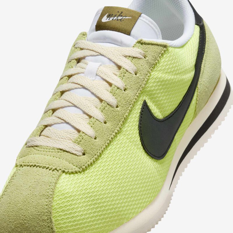 Nike Cortez Textile, Toque De Limón Claro/Leche De Coco/Blanco/Negro, hi-res