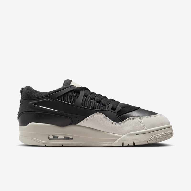 Air Jordan 4 RM, Negro/Gris Oscuro/Hueso Claro, hi-res