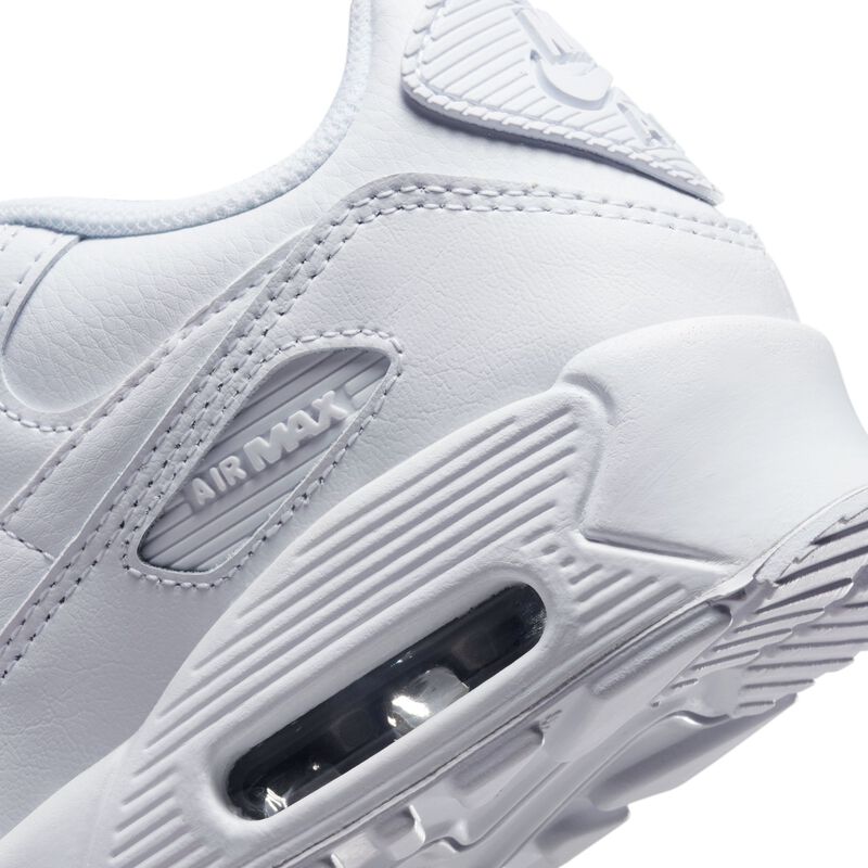 Nike Air Max 90 LTR, Blanco/Plata metalizado/Blanco/Blanco, hi-res