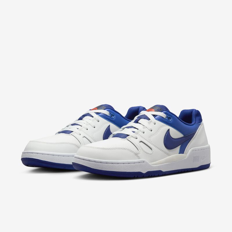 Nike Full Force Low, Blanco Cumbre/Azul Carrera/Blanco Cumbre/Azul Royal Intenso, hi-res