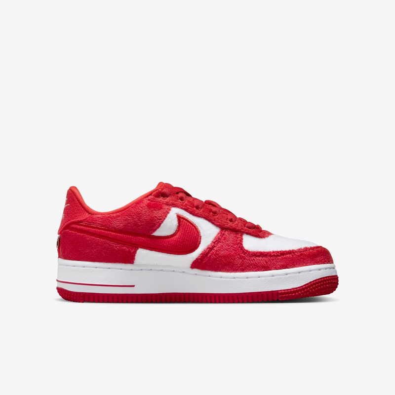 Nike Air Force 1, Espuma Rojo Fuego/Blanco/Rosa/Carmesí Claro, hi-res