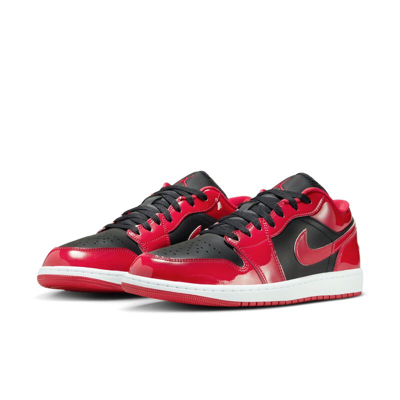 Air Jordan 1 Low Se, Negro/Blanco/Rojo universitario, hi-res