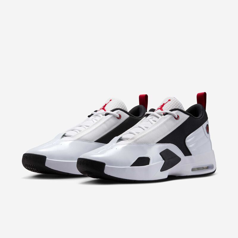 Jordan Max Aura 6, Blanco/Rojo Gimnasio/Negro, hi-res