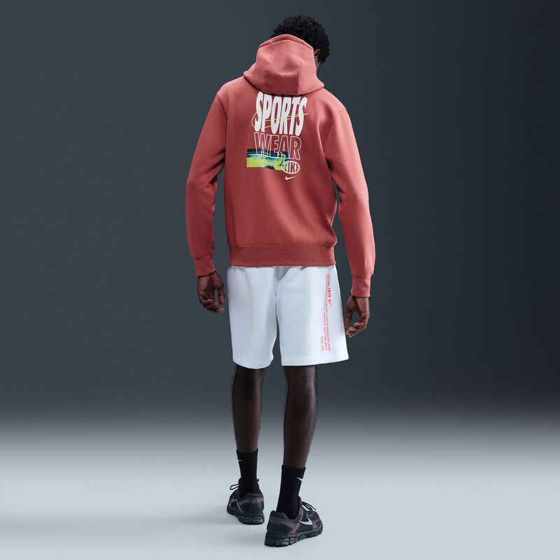 Nike Club, Óxido De Cañón/Blanco/Óxido De Cañón, hi-res