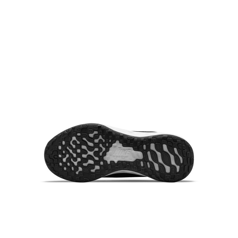 Nike Revolution 6, Negro/Gris ahumado oscuro/Blanco, hi-res