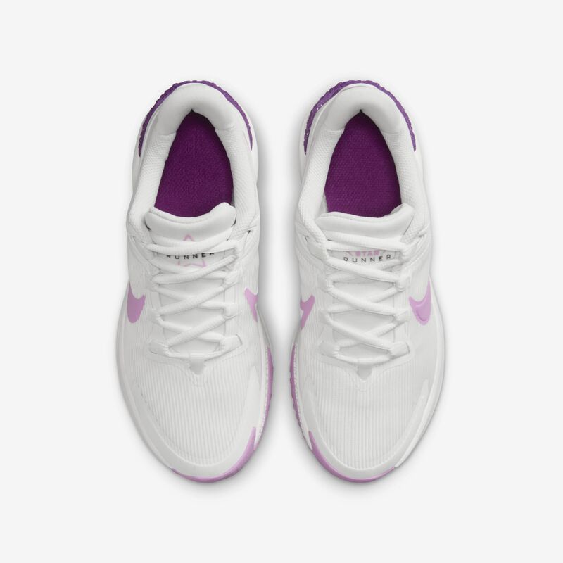 Nike Star Runner 4, Blanco Cumbre/Viotech/Blanco Cumbre/Rosa Más Allá, hi-res