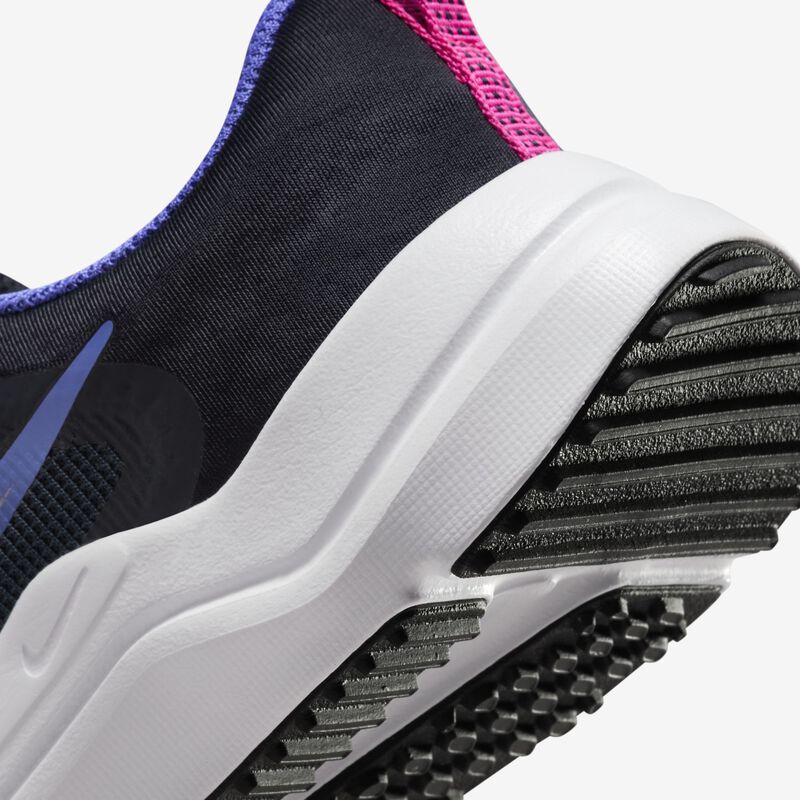 Nike Downshifter 12, Obsidiana oscuro/Rosa feroz/Ultramarino claro/Blanco, hi-res