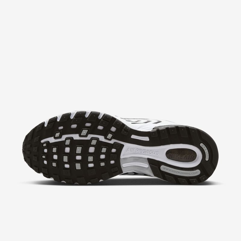 Nike Air Pegasus 2005, Blanco/Negro/Plata Metalizado, hi-res