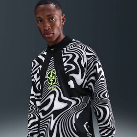 Brasil Authentic Goalkeeper, Negro, hi-res