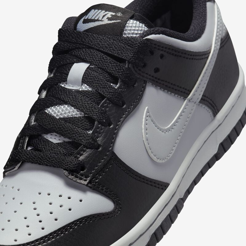 Nike Dunk Low, Negro/Gris Lobo, hi-res