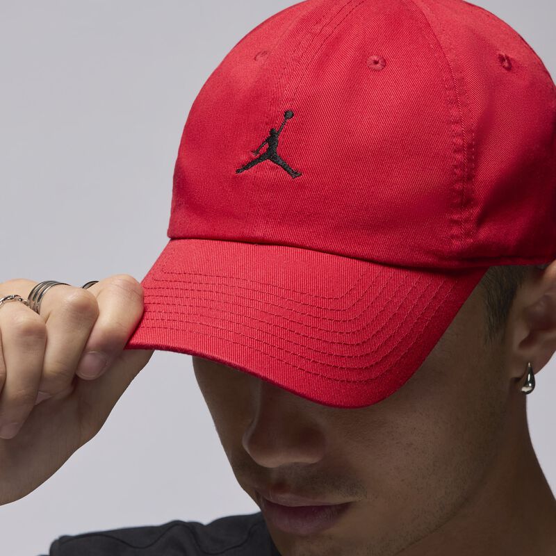 Jordan Club, Rojo Gimnasio/Negro, hi-res